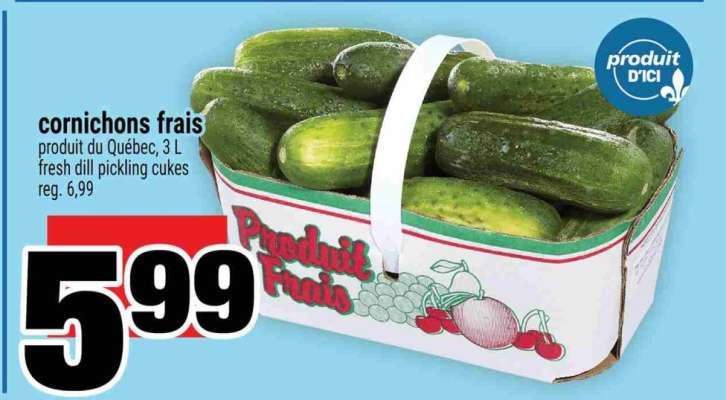 cornichons frais