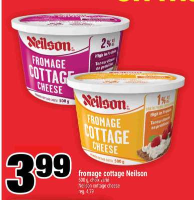 fromage cottage Neilson