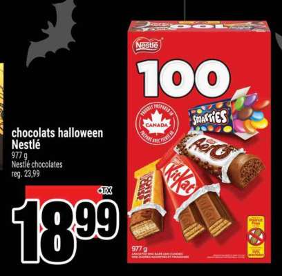 chocolats halloween Nestlé