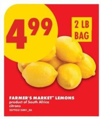 FARMER'S MARKET™ LEMONS