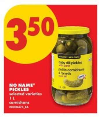 NO NAME PICKLES
