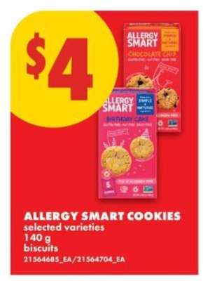ALLERGY SMART COOKIES