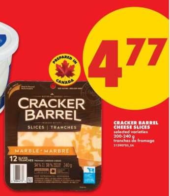 Cracker Barrel Cheese Slices