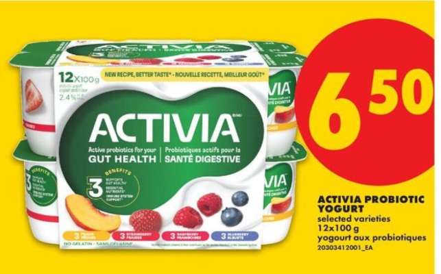 Activia Probiotic Yogurt