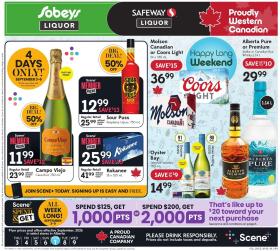 Sobeys Liquor - Weekly eFlyer