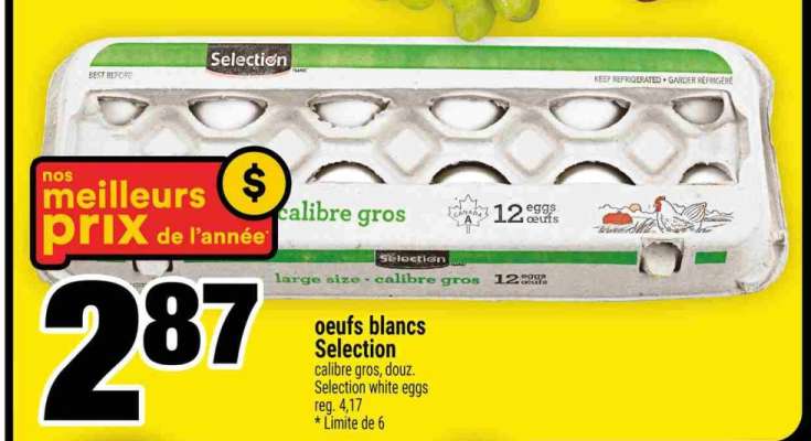 OEUFS BLANCS SELECTION