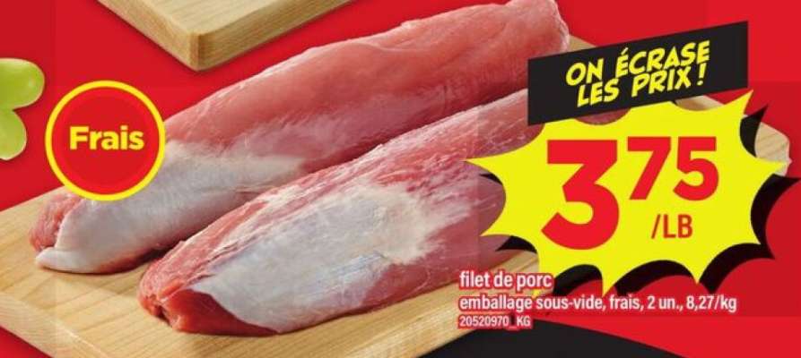 FILET DE PORC