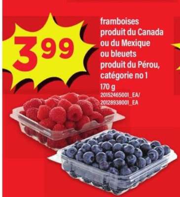 framboises ou bleuets