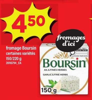 FROMAGE BOURSIN