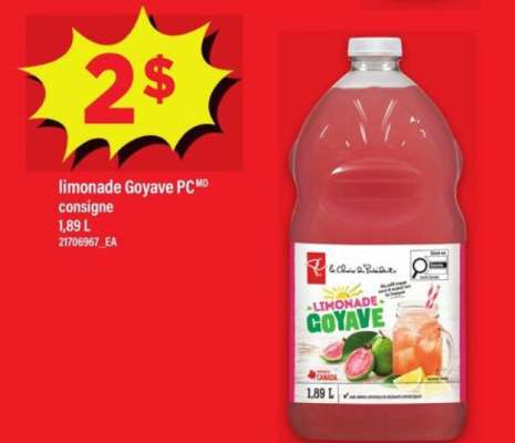 limonade Goyave PC
