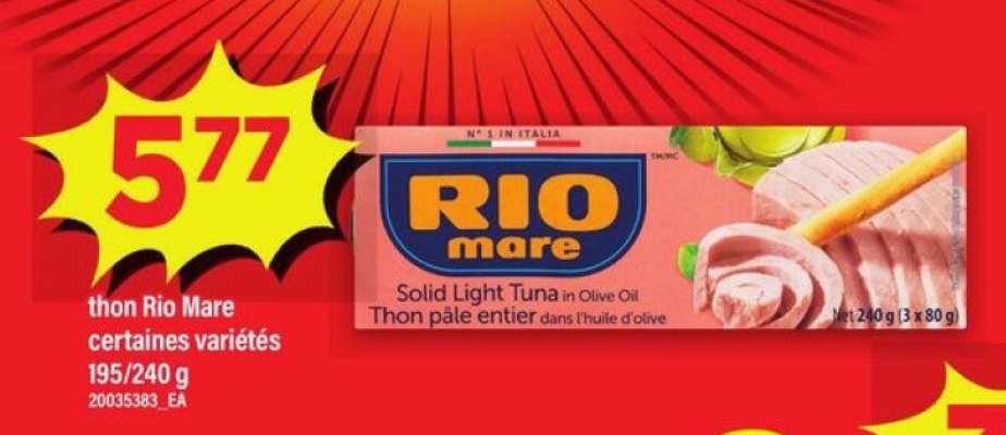 THON RIO MARE