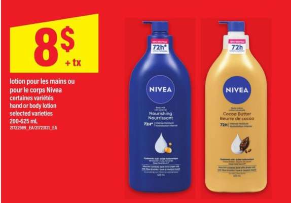 NIVEA LOTION