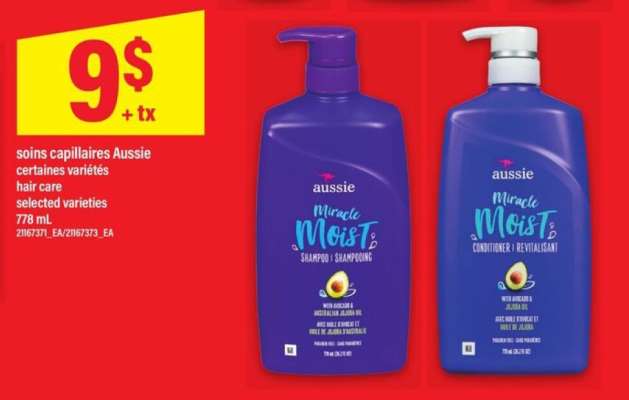 Aussie Miracle Moist Shampoo/Conditioner