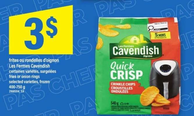 Les Fermes Cavendish Quick Crisp