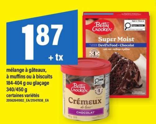 Betty Crocker Super Moist Devil's Food - Chocolat