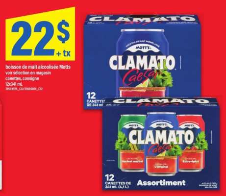 Motts Clamato Caesar