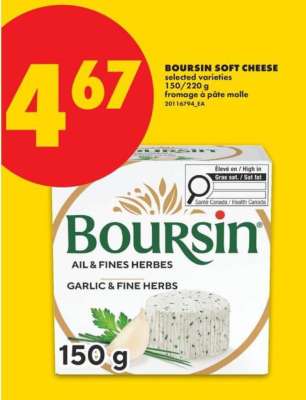 Boursin Soft Cheese
