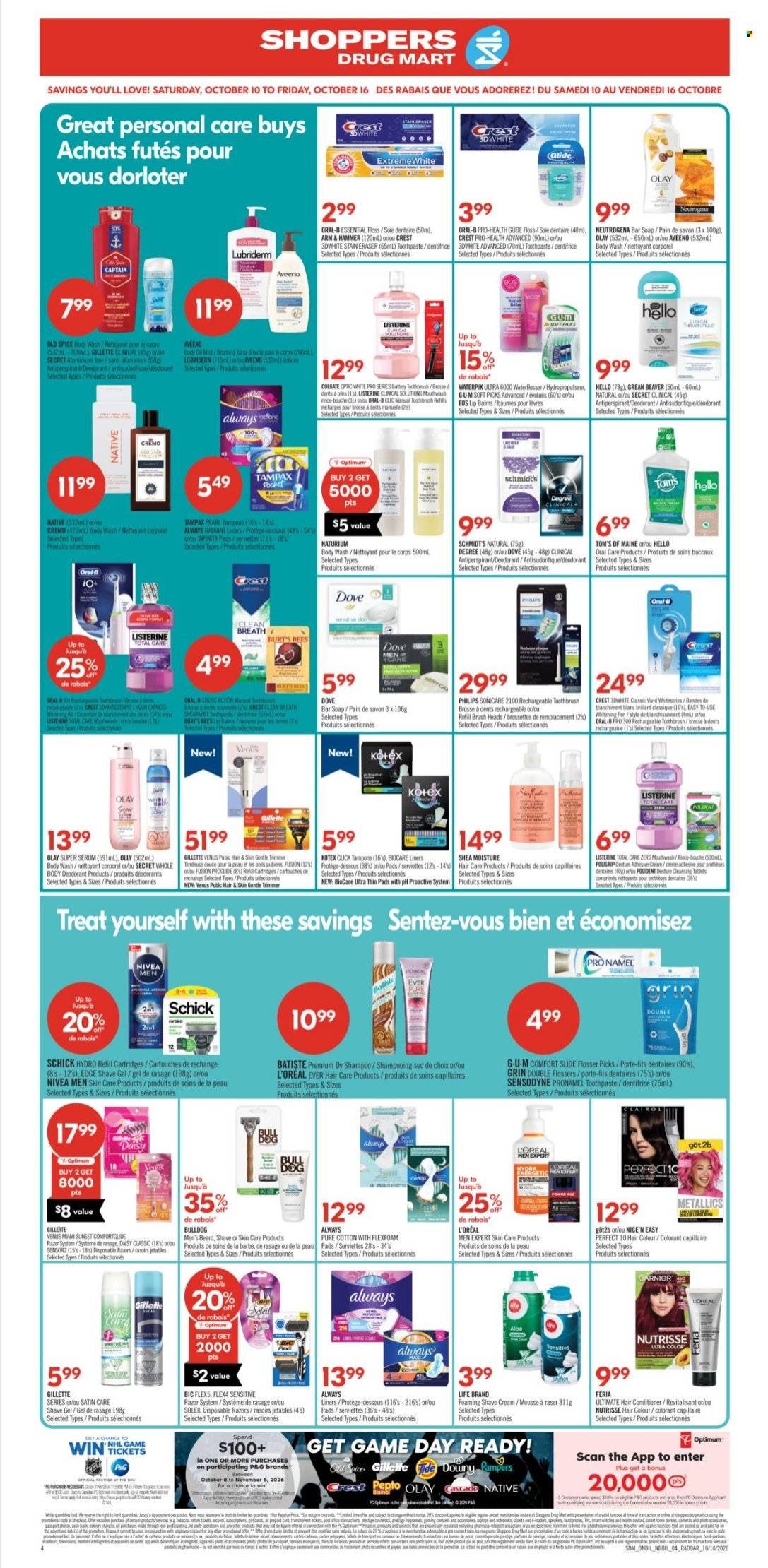 Circulaire Shoppers Drug Mart  - 09 Octobre 2026 - 15 Octobre 2026. Page 9