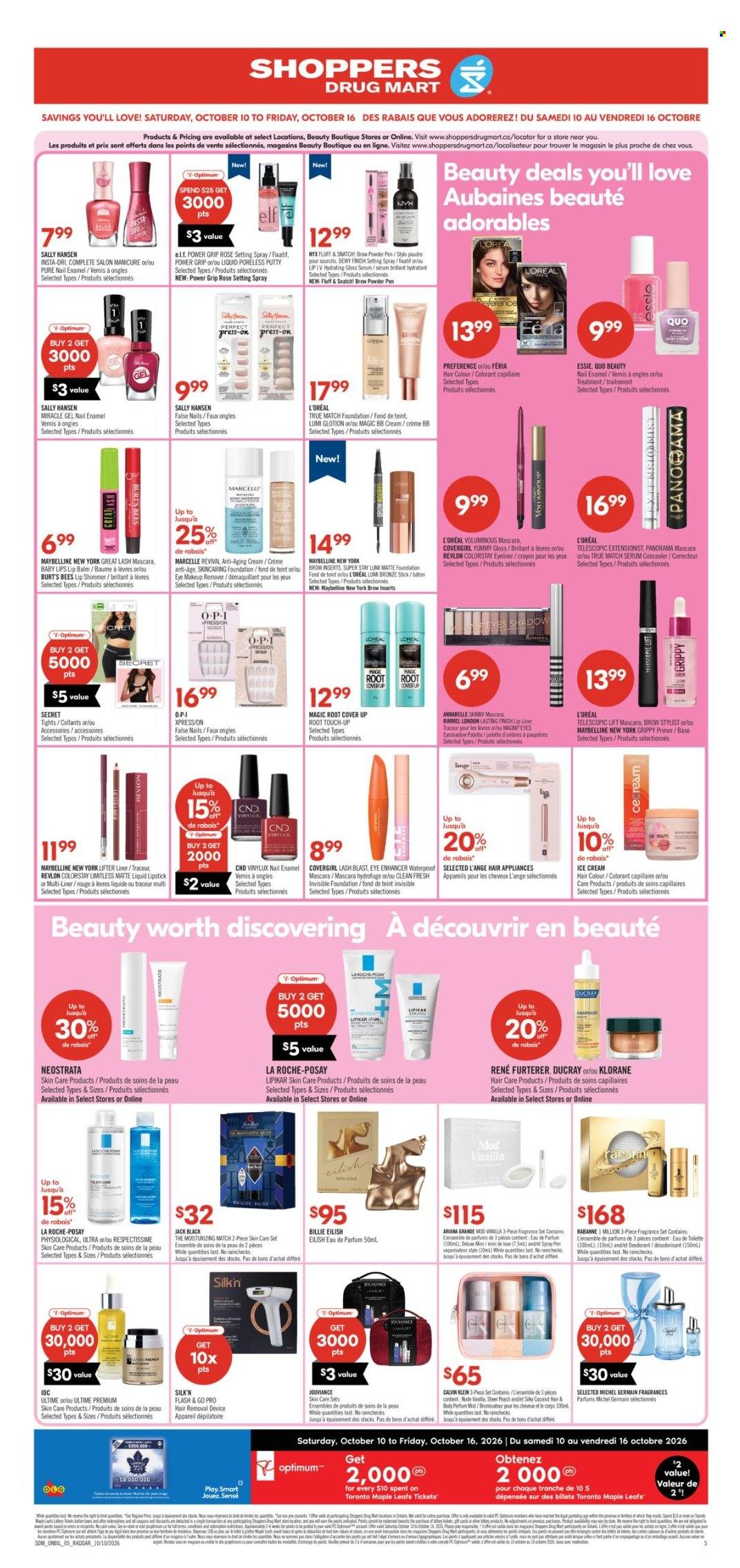 Circulaire Shoppers Drug Mart  - 09 Octobre 2026 - 15 Octobre 2026. Page 12