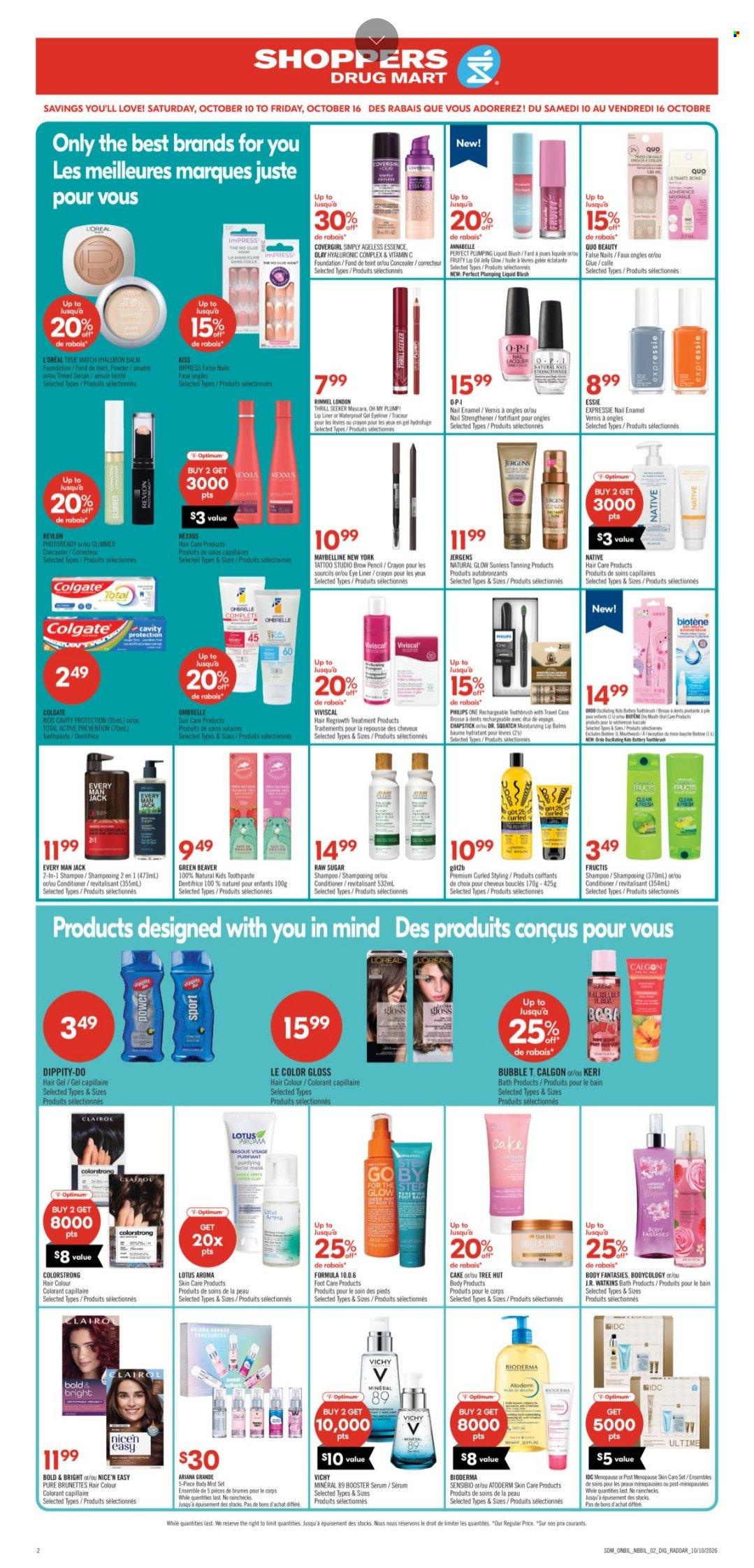 Circulaire Shoppers Drug Mart  - 09 Octobre 2026 - 15 Octobre 2026. Page 18