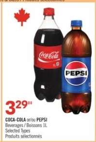 COCA-COLA or/ou PEPSI