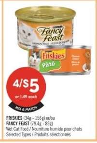 FRISKIES / FANCY FEAST