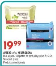 AVEENO or/ou NEUTROGENA