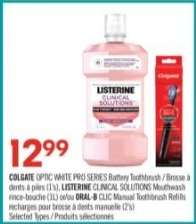 Listerine Clinical Solutions Mouthwash