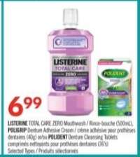 LISTERINE TOTAL CARE ZERO Mouthwash / Rince-bouche