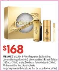 RABANNE 1 MILLION 3-Piece Fragrance Set