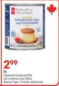 PC Sweetened Condensed Milk