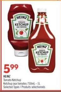 HEINZ TOMATO KETCHUP