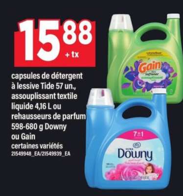 Downy ou Gain