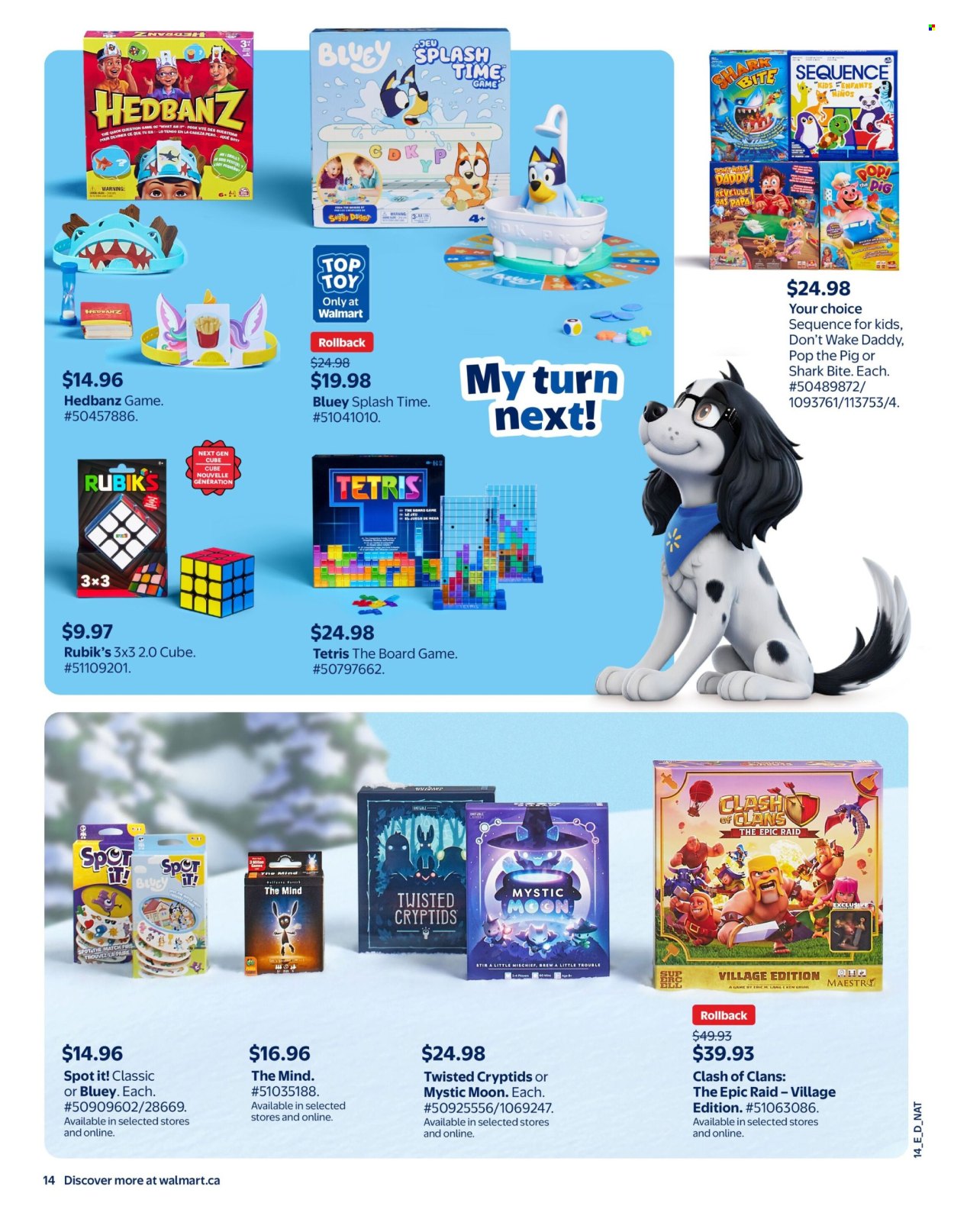 Circulaire Walmart  - 15 Octobre 2026 - 23 Décembre 2026. Page 18