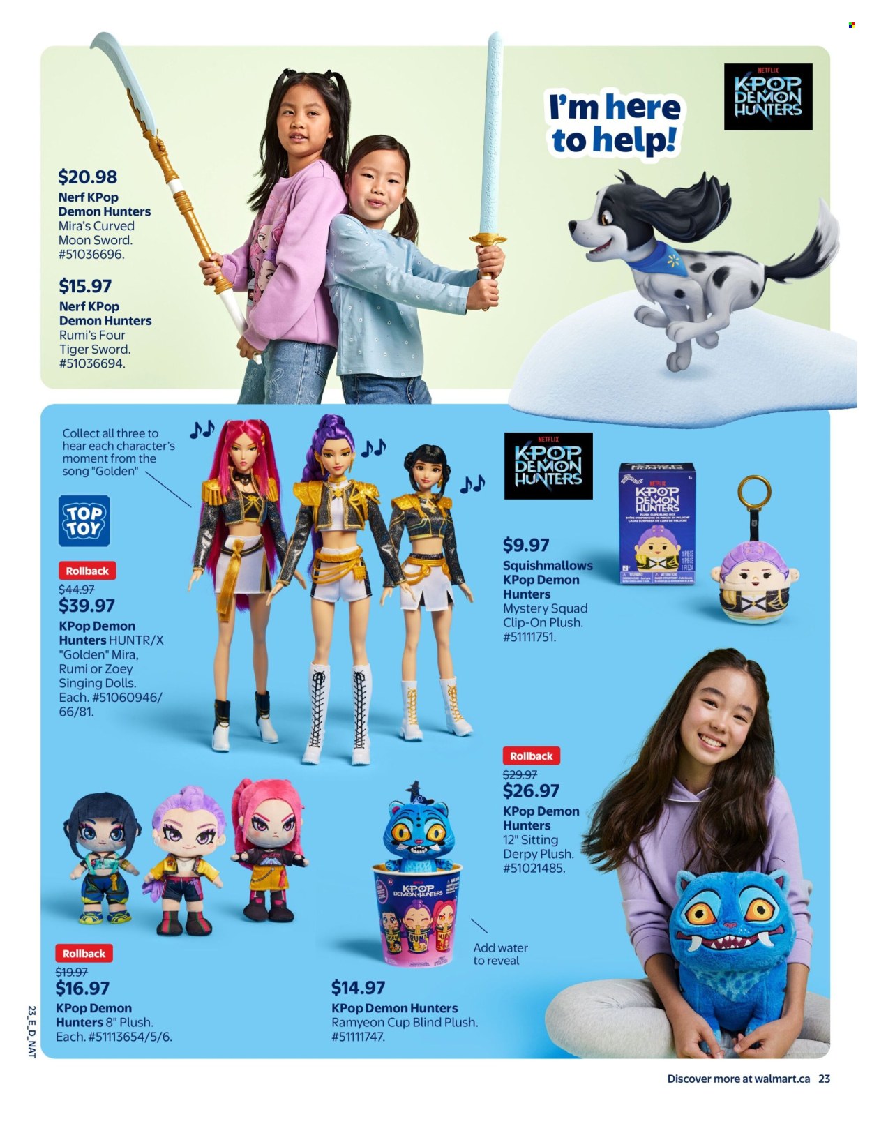 Circulaire Walmart  - 15 Octobre 2026 - 23 Décembre 2026. Page 32