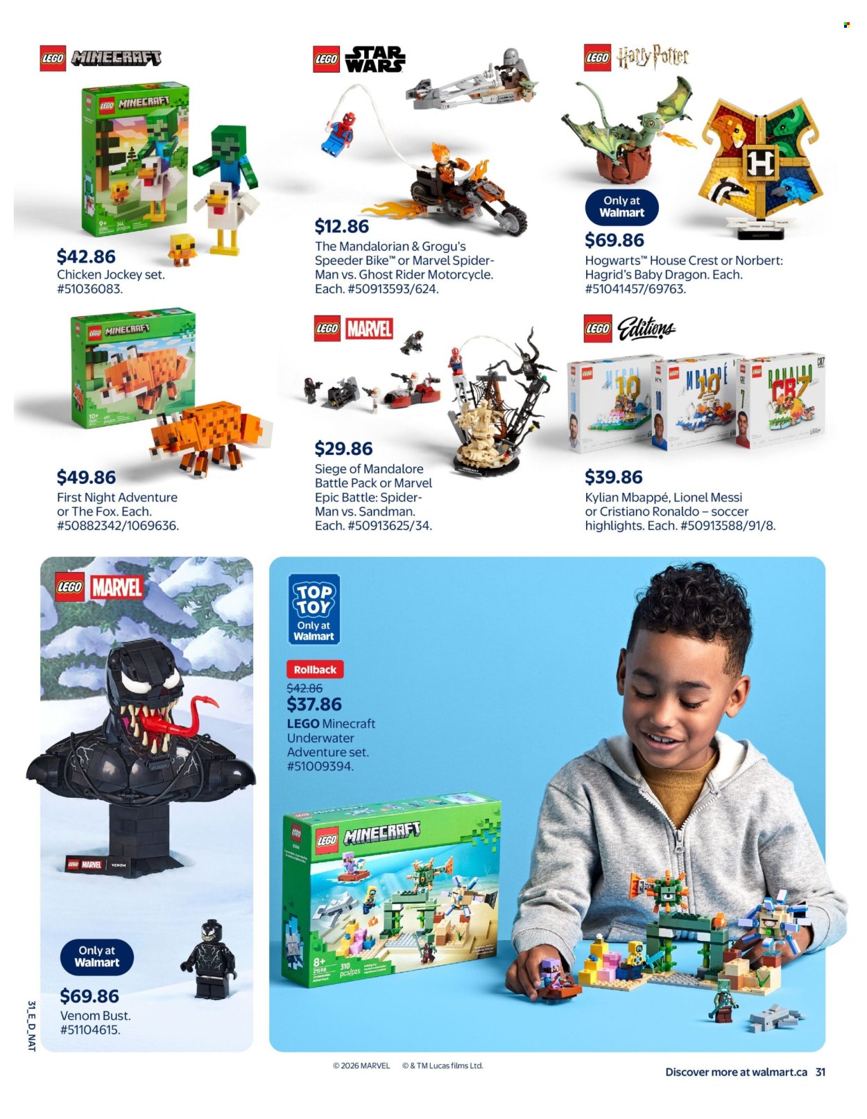 Circulaire Walmart  - 15 Octobre 2026 - 23 Décembre 2026. Page 41
