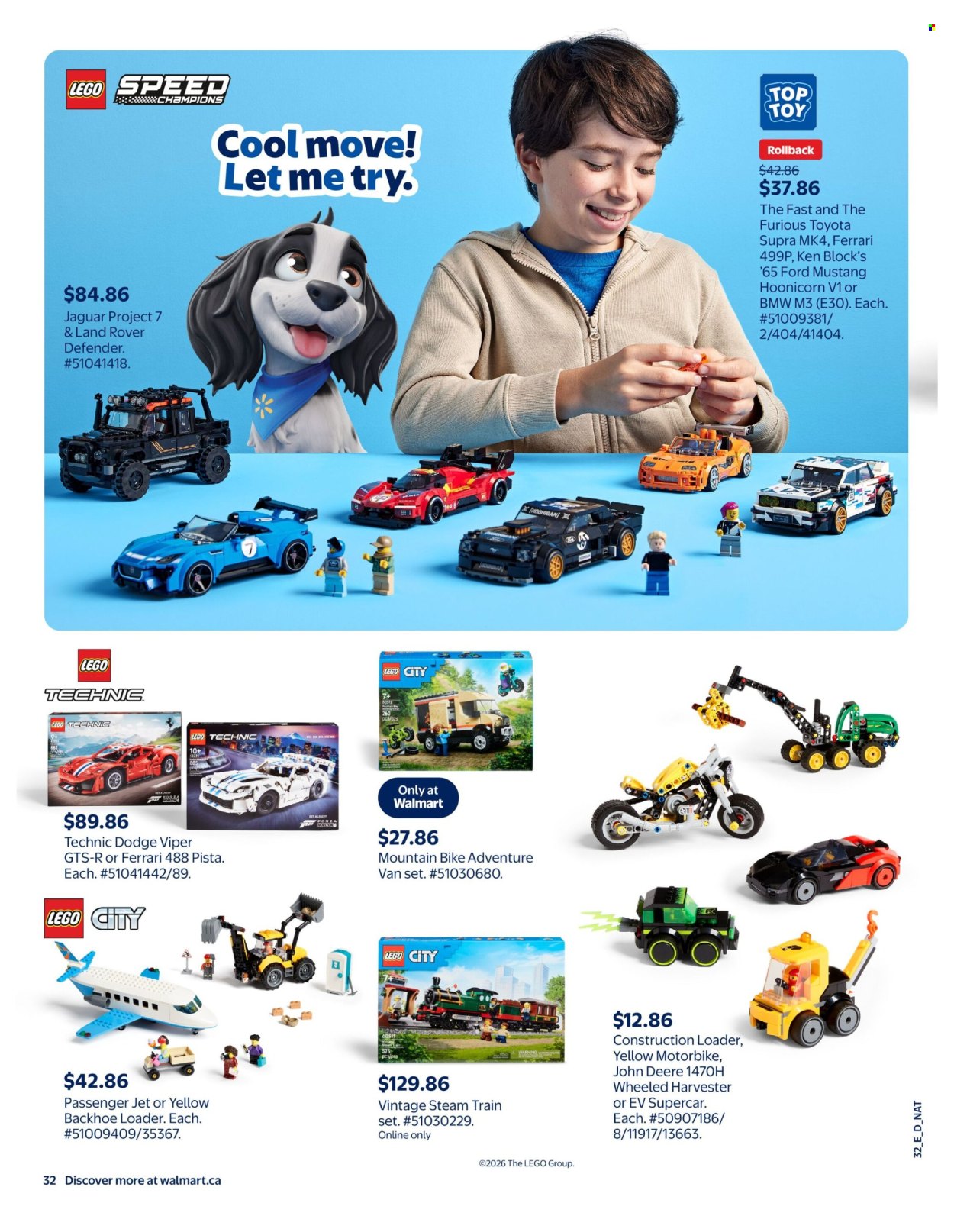 Circulaire Walmart  - 15 Octobre 2026 - 23 Décembre 2026. Page 42