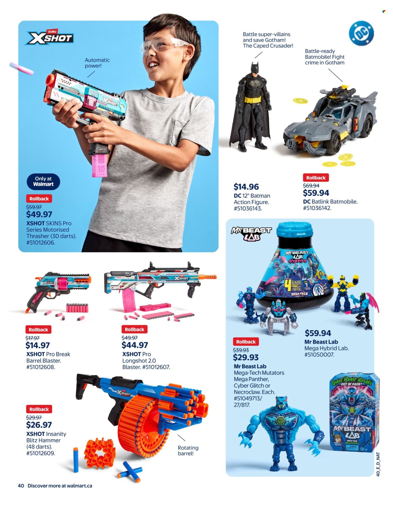 Circulaire Walmart  - 15 Octobre 2026 - 23 Décembre 2026. Page 52
