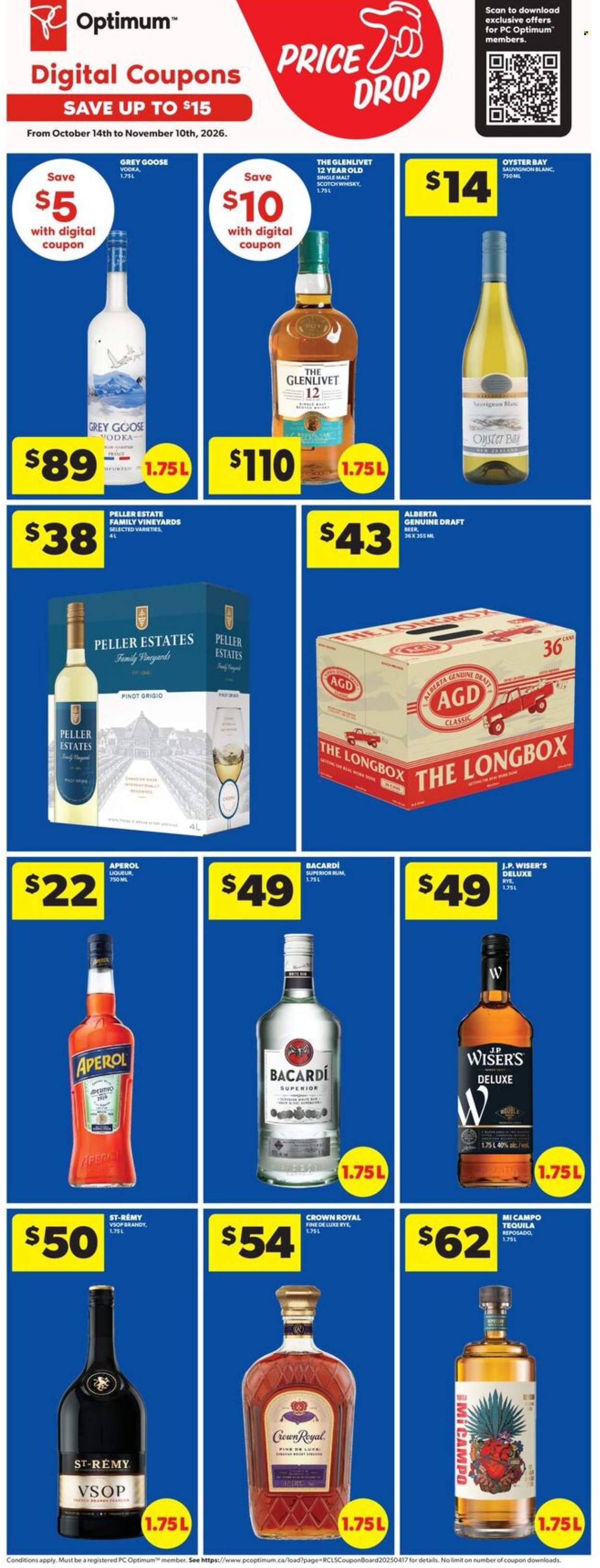 Circulaire Real Canadian Liquorstore  - 14 Octobre 2026 - 18 Octobre 2026. Page 3
