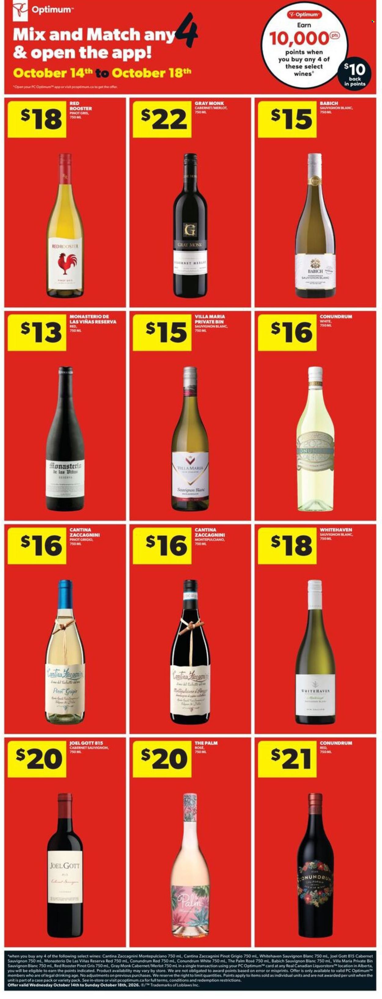 Circulaire Real Canadian Liquorstore  - 14 Octobre 2026 - 18 Octobre 2026. Page 9