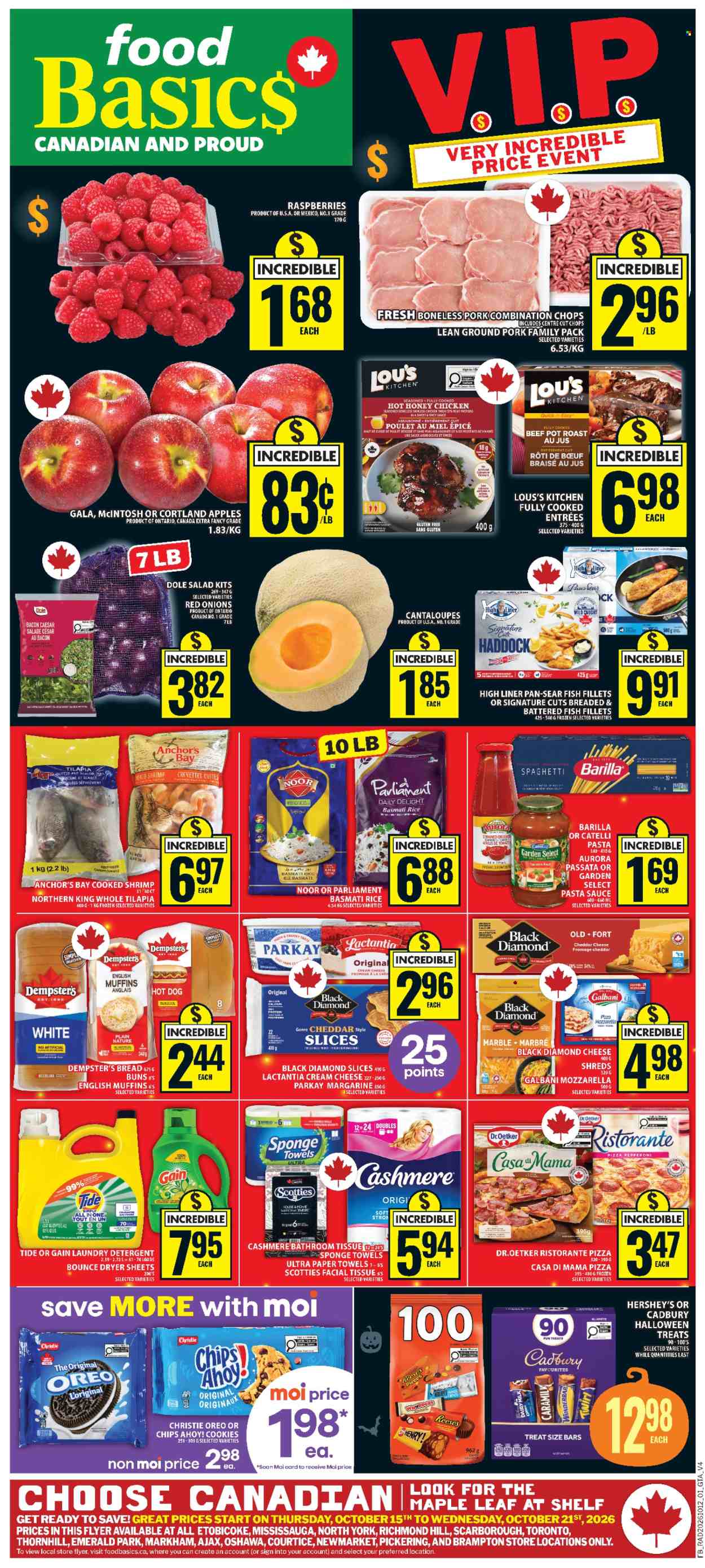 Circulaire Food Basics  - 15 Octobre 2026 - 21 Octobre 2026. Page 1