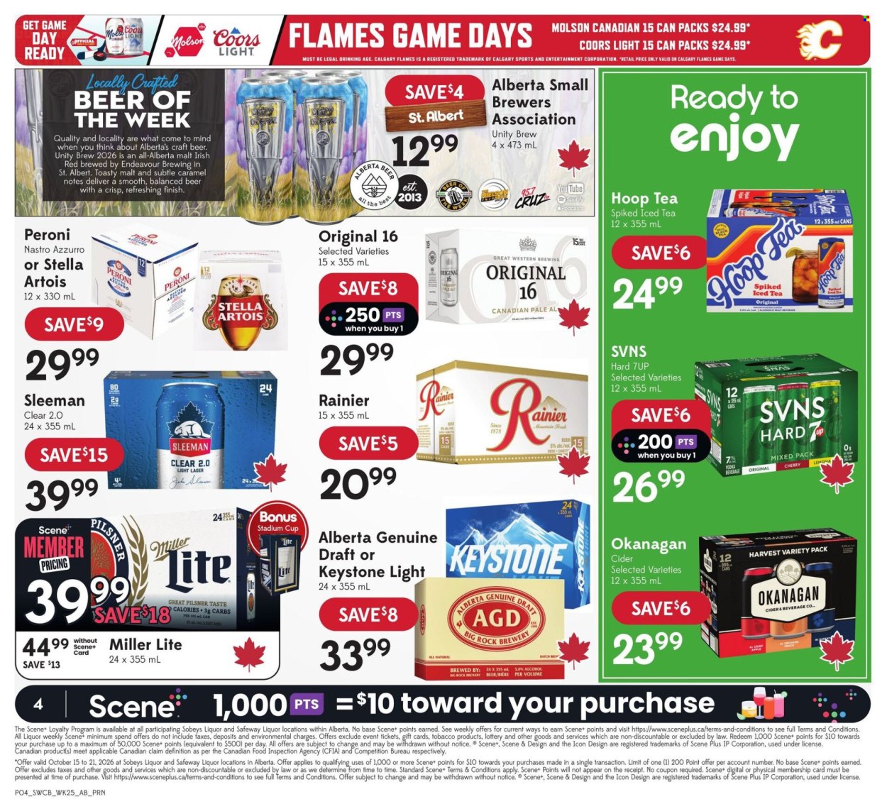 Circulaire Sobeys Liquor  - 15 Octobre 2026 - 21 Octobre 2026. Page 5