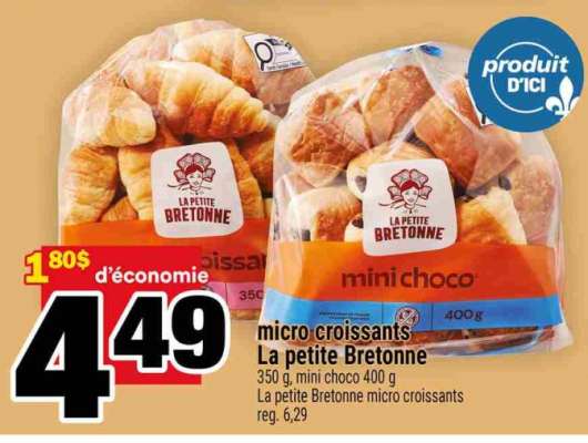 MICRO CROISSANTS LA PETITE BRETONNE