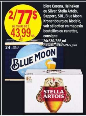 Blue Moon, Stella Artois