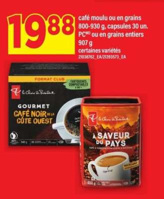 café moulu ou en grains