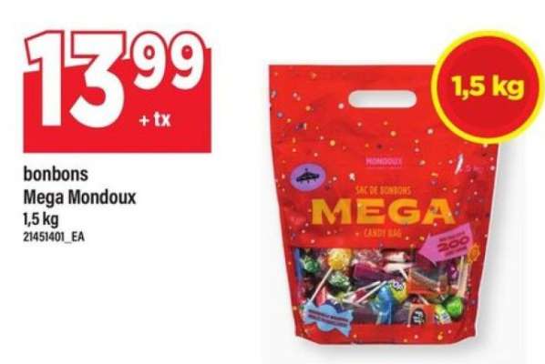 BONBONS MEGA MONDOUX