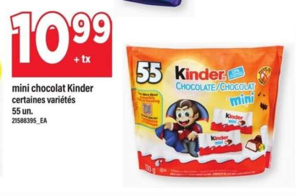 mini chocolat Kinder