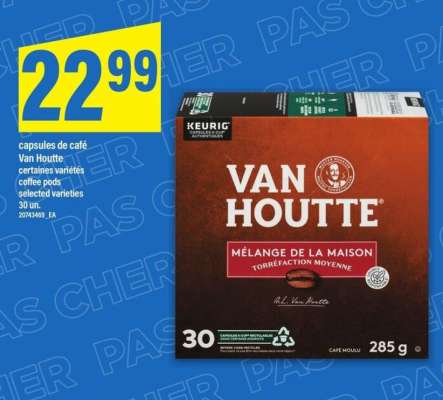 Van Houtte capsules de café